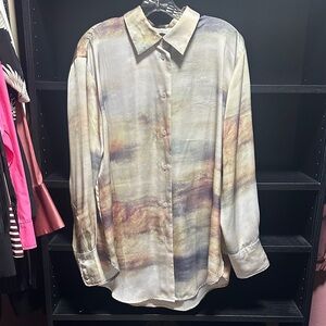 Earthy Colors Button down Shirt